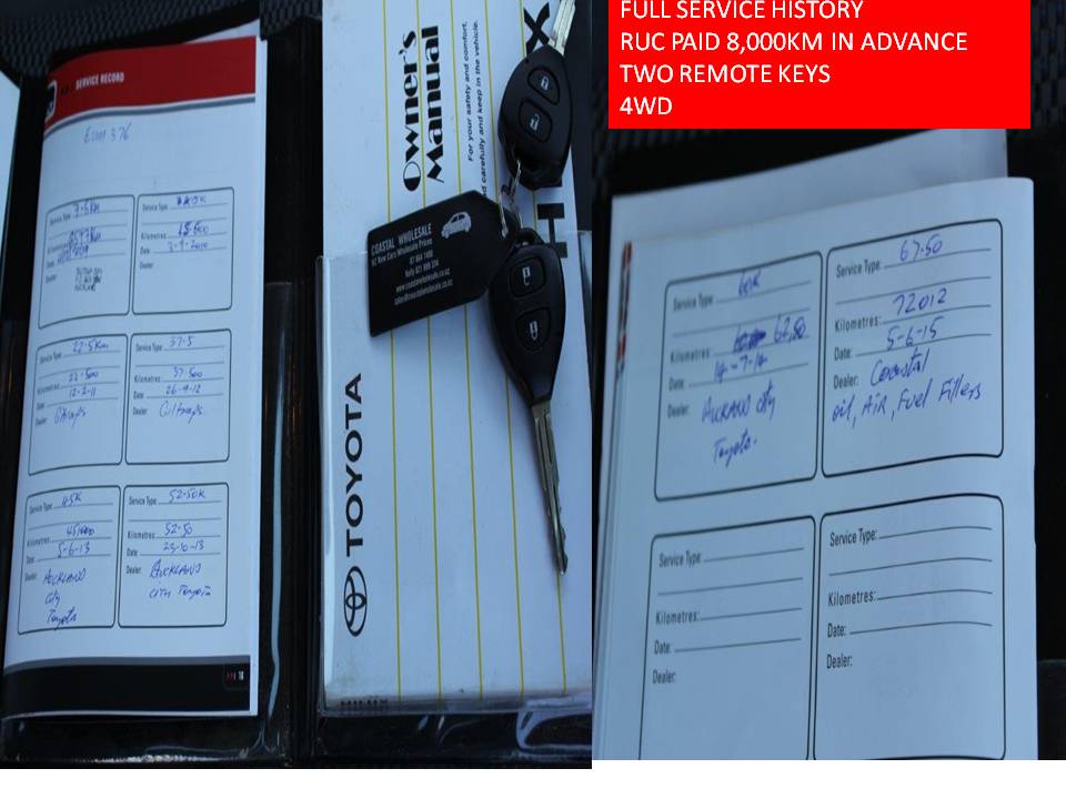 Toyota HILUX 4WD - 4x4 2009 for sale in Auckland