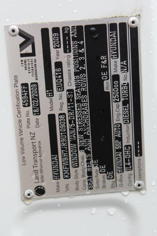 Hyundai H1 MINIBUS - 11 SEATER 2009 for sale in Auckland