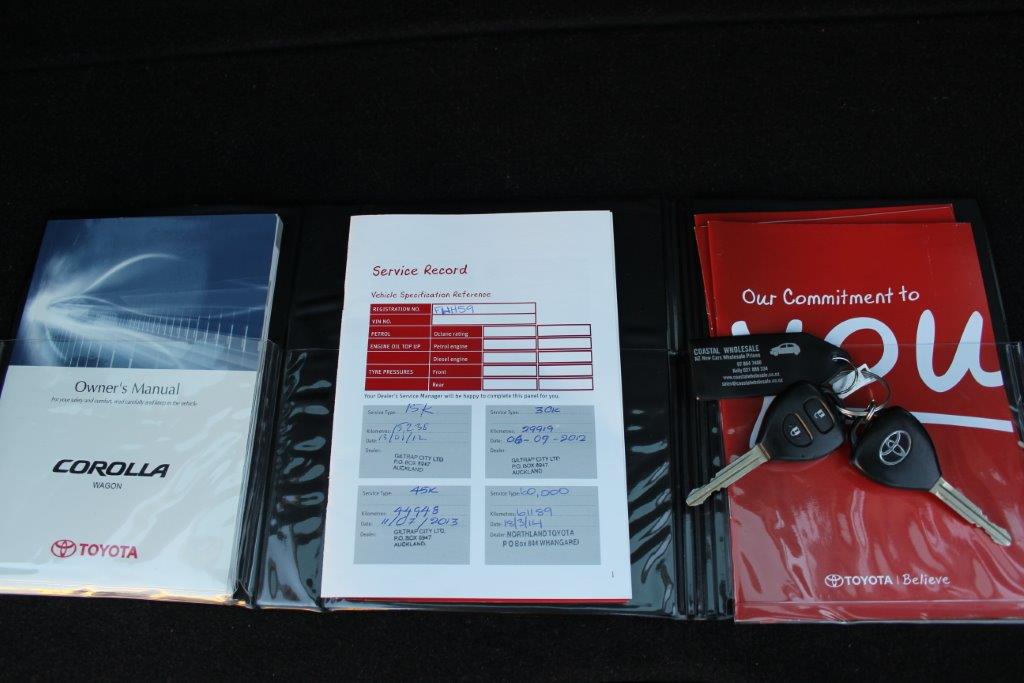 Toyota Corolla WAGON 2011 for sale in Auckland