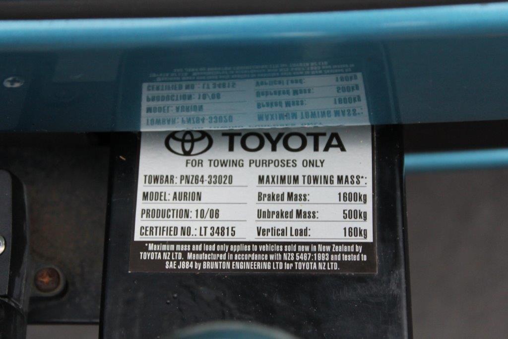 Toyota AURION SX6 2011 for sale in Auckland