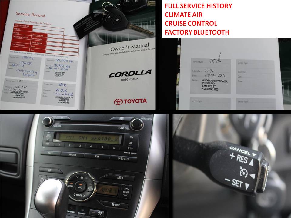 Toyota COROLLA GLX 2011 for sale in Auckland