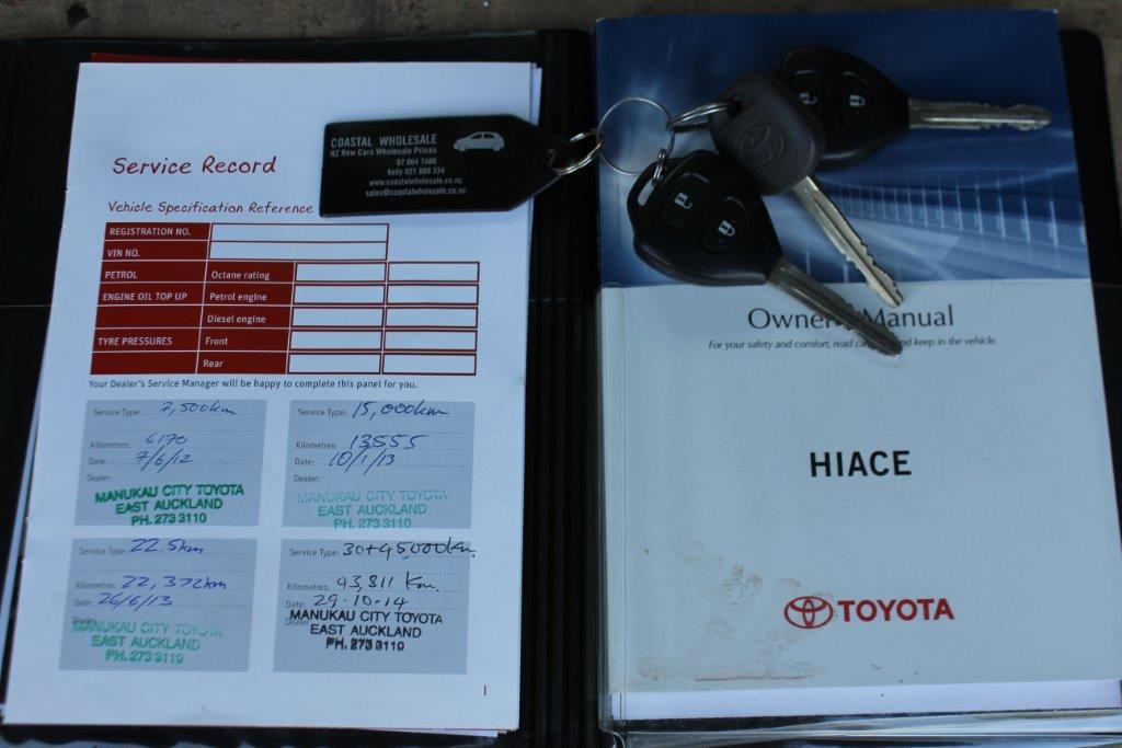 Toyota HIACE ZL 2011 for sale in Auckland