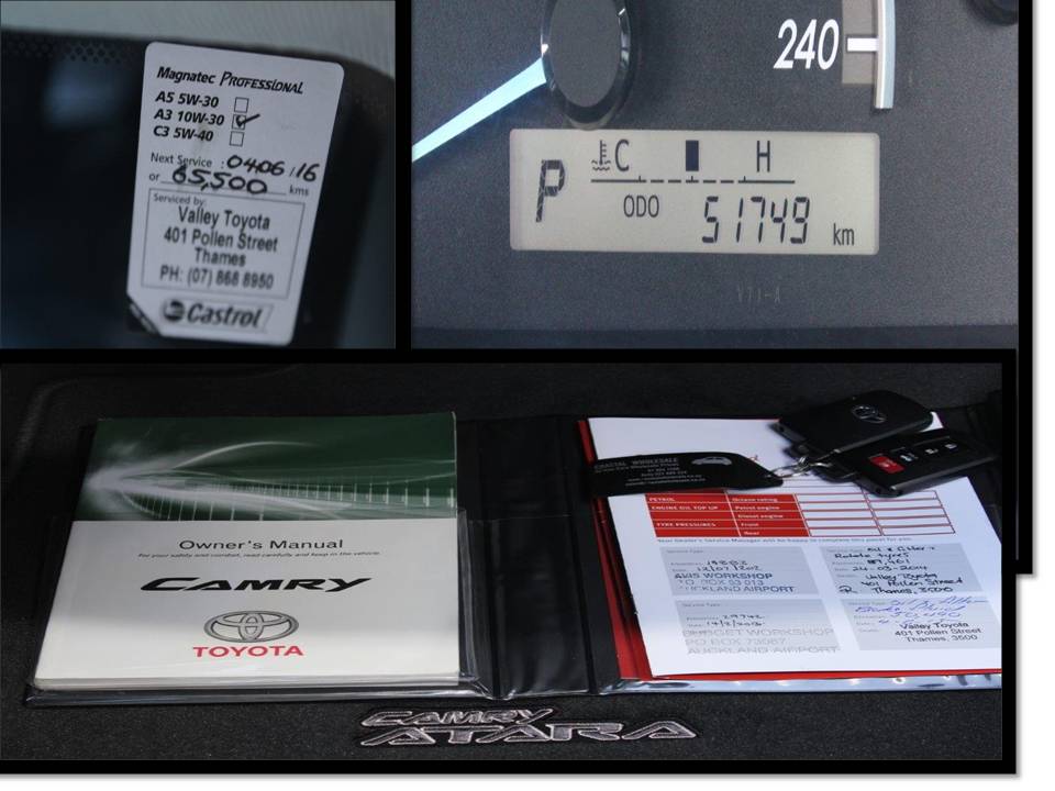 Toyota CAMRY ATARA 2.5S 2012 for sale in Auckland