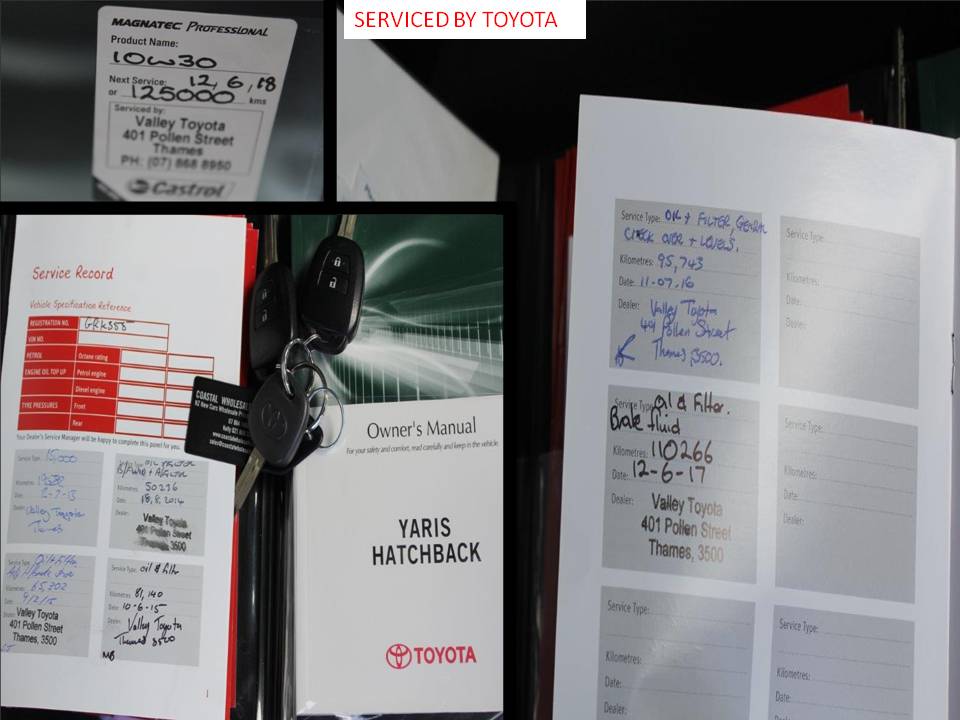 Toyota YARIS YR HATCH 2012 for sale in Auckland