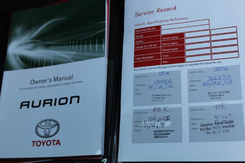 Toyota AURION SX-6 2012 for sale in Auckland