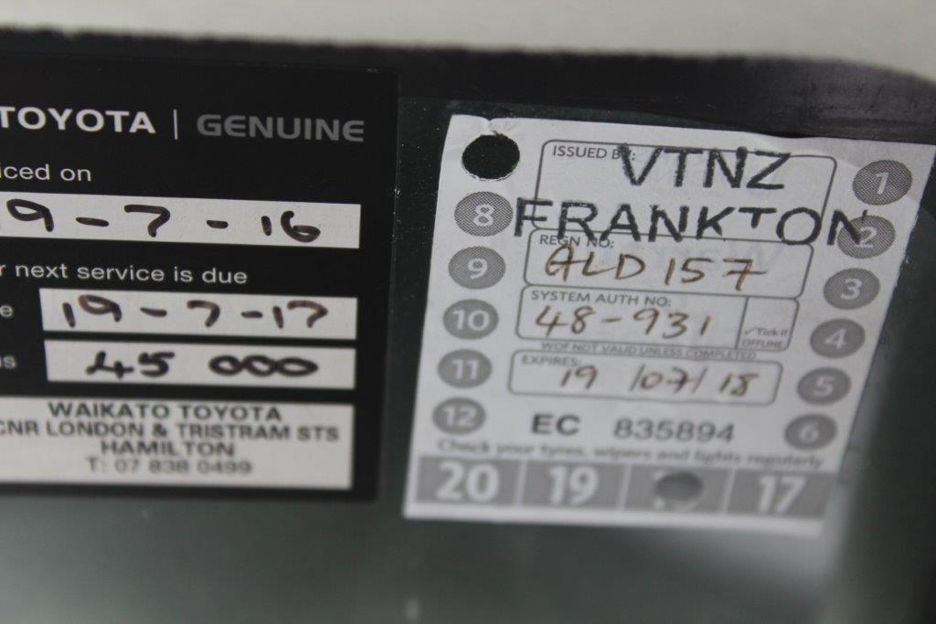 Toyota YARIS YR HATCH 2012 for sale in Auckland