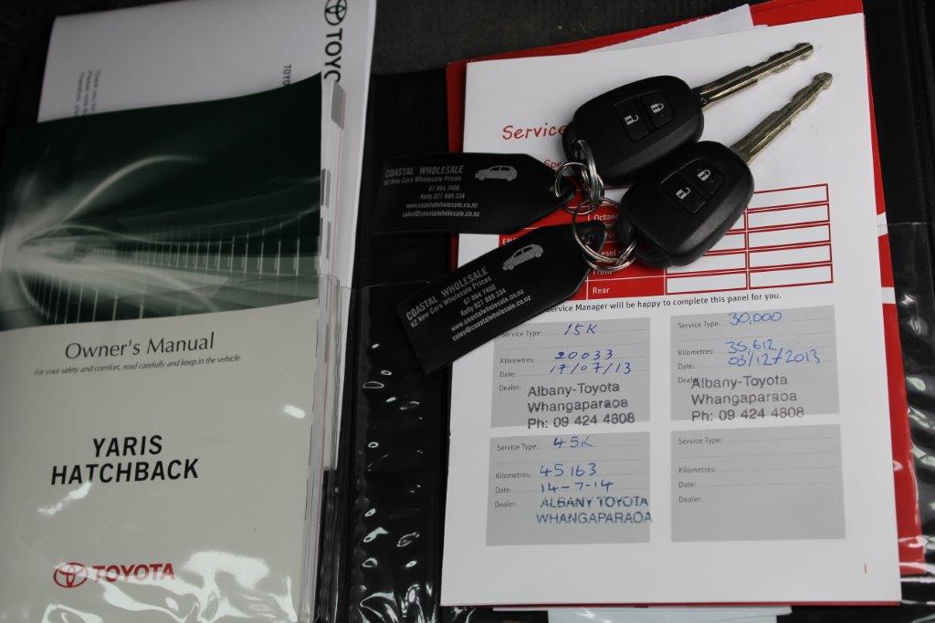 Toyota YARIS YR 5 DOOR HATCH 2012 for sale in Auckland