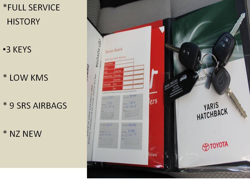 Toyota YARIS YR MANUAL HATCH 2013 for sale in Auckland