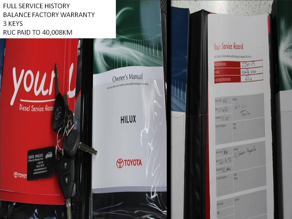 Toyota HILUX 4WD - 4X4 2015 for sale in Auckland