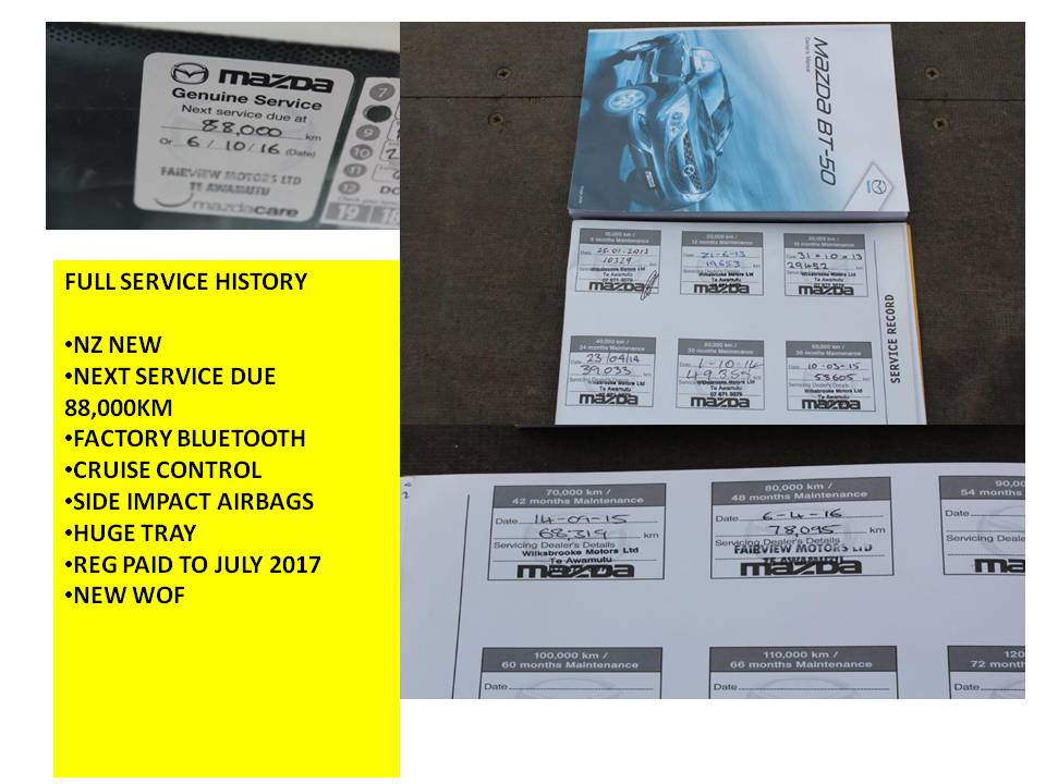 Mazda BT-50 FLATDECK 2012 for sale in Auckland