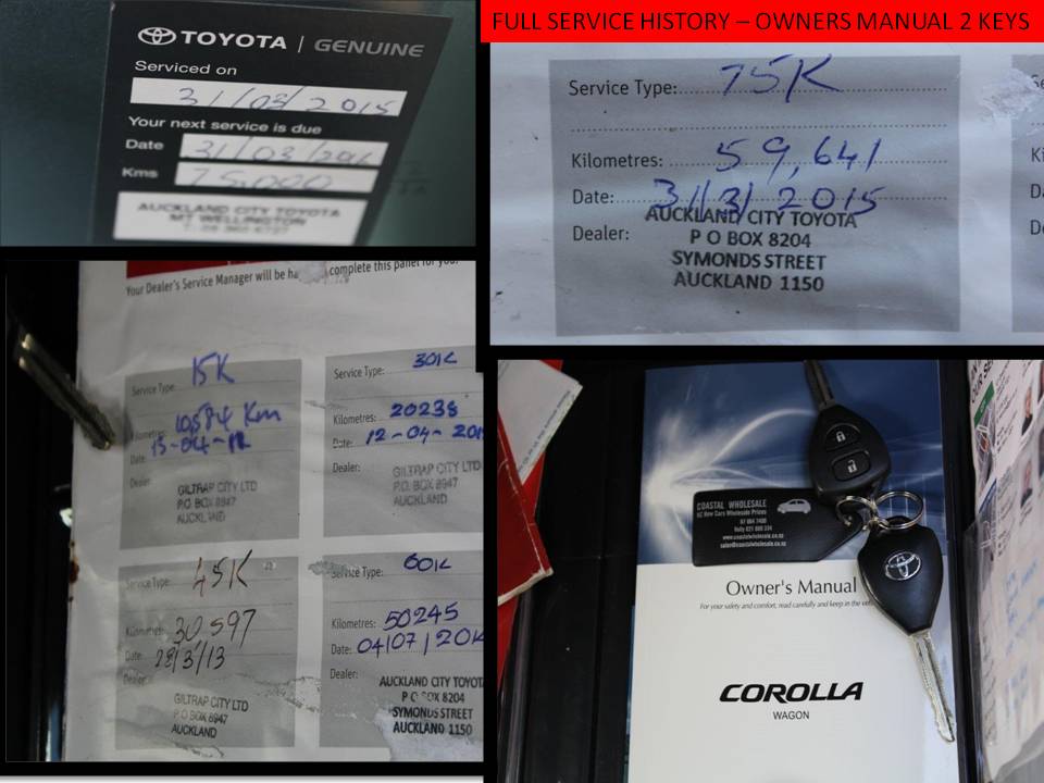 Toyota Corolla wagon 2010 for sale in Auckland